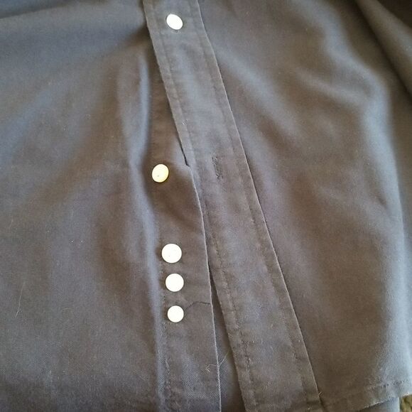 Ralph Lauren Navy Blue Button Down Shirt - Picture 6 of 8